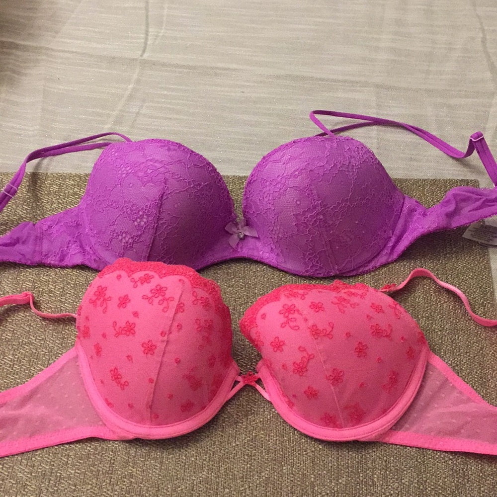 34C Victoria's Secret padded Demi Bras